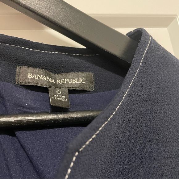 Navy Banana Republic Dress - Picture 4 of 6